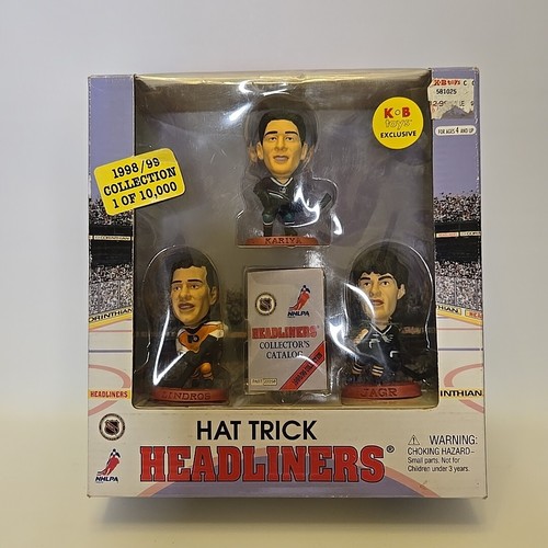 1998/99 NHL Hockey Paul Kariya Eric Lindros Jaromir Jagr Hat Trick