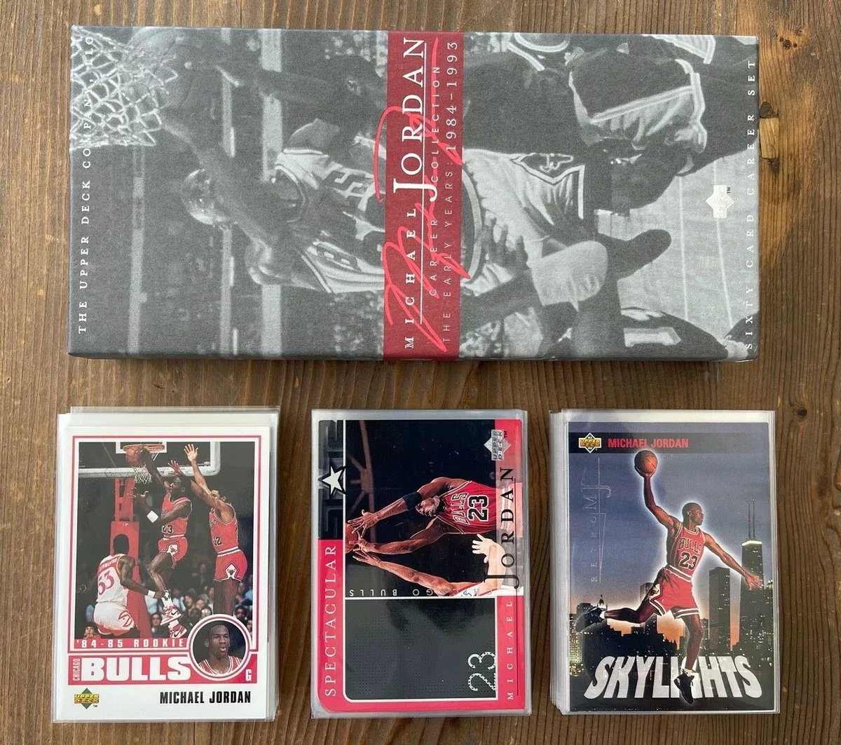 1998 Upper Deck Michael Jordan Career Collection Box Set 1984-1993