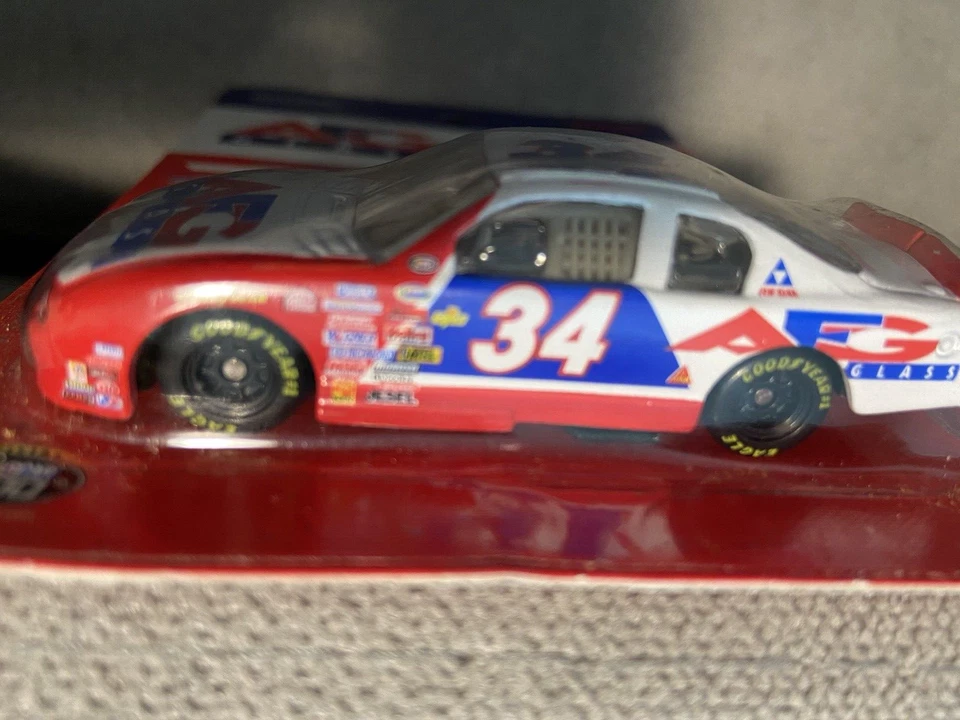 Coche David Green #34 2000 AGC/AFG vidrio 1:64 stock - adulto edición limitada - ¡firmado! Foto 4 de 4