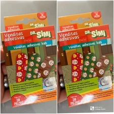 Dr Simi lot 2 boxes Band Aid BANDAGES Chapulín Chapatin Chavo Del 8 w/ 30 Each