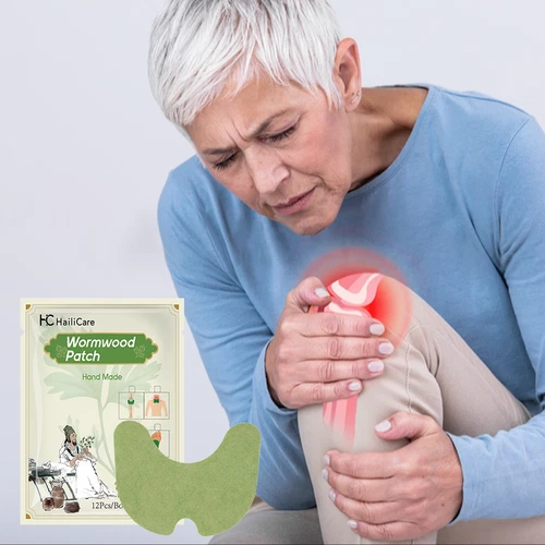 Knee Pain Relief Patches Wellnee Wormwood Sticker Neck Waist Joint Ache Pad - Picture 9 of 9