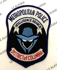 D.C. METROPOLITAN POLICE INTELLIGENCE BRANCH PATCH PD14
