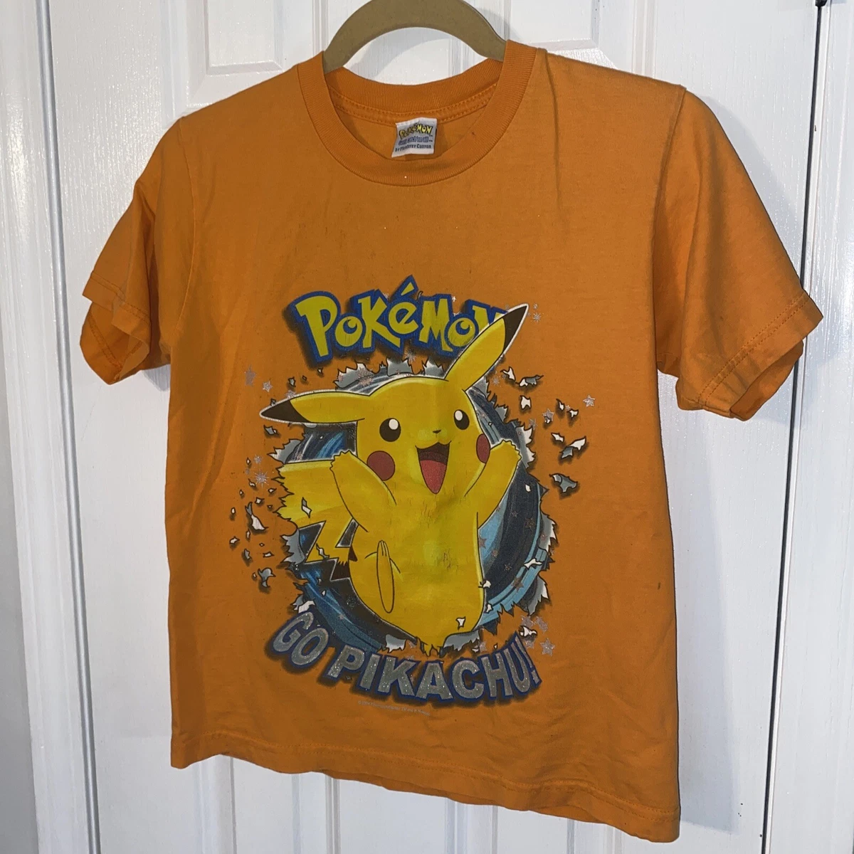 Pokémon T-shirt voor jongens, zacht, ademend, voor de zomer, verpakking van 2 stuks, Zwart/Geel, 9-10 anni