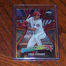 Tre Turner 2016 Topps Chrome #FS-9 Future Stars Refractor Insert