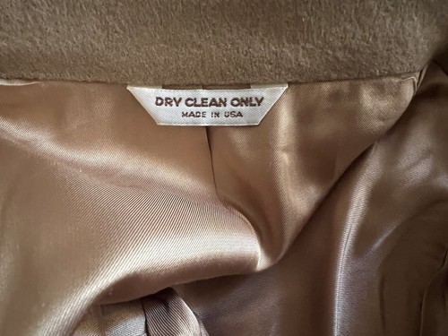 Kensington Lord Taylor 100% Camel Wool Sport Coat Jacket Size Blazer Man M - Picture 8 of 8