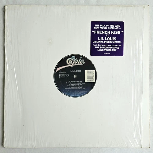 HOUSE - LIL LOUIS - FRENCH KISS - EPIC RECORDS ORIGINAL PRESSING