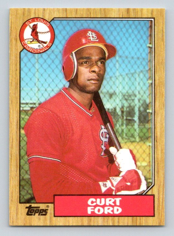 1987 Topps Tiffany Collection -    #399 Curt Ford