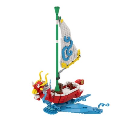 Building Blocks Set 535 PCS The Legend of Zelda Adventure on the Great Sea Scene