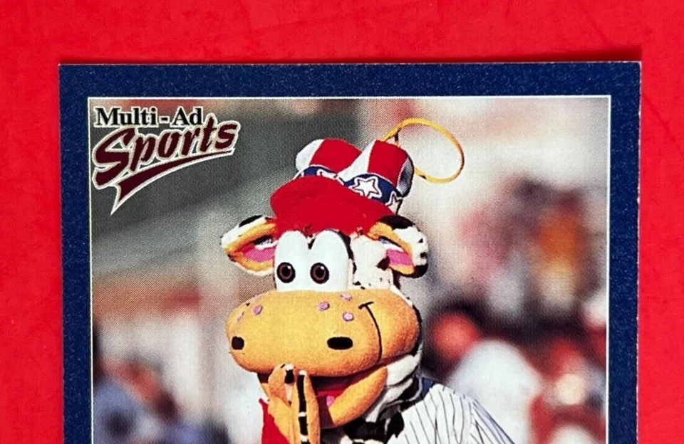 SCOOTER THE HOLY COW ~ 1999 Multi-Ad #33 ~ Staten Island Yankees Mascot - Image 3 of 4