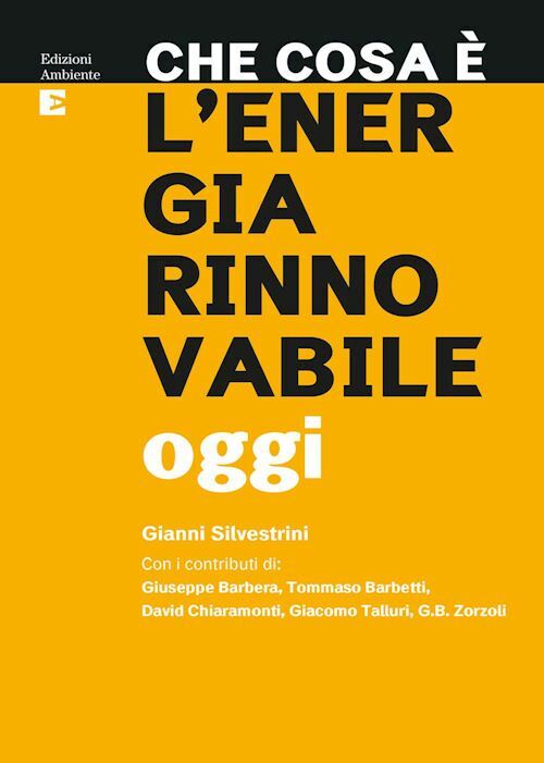 CHE COSA E' L'ENERGIA RINNOVABILE OGGI  - SILVESTRINI GIANNI - Edizioni Ambiente