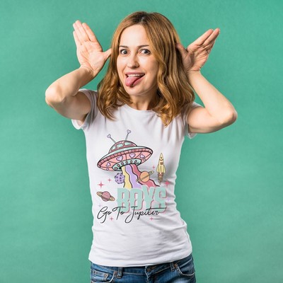 Boys Go To Jupiter T-shirt Anti Valentine T-shirt Valentine 2025 Funny Shirt