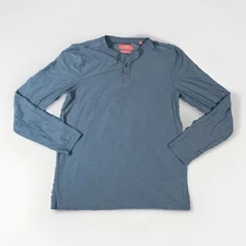 Bruno Milano Super Soft Mens Green Button Long Sleeve Shirt S