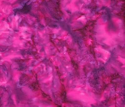 Hoffman Pink Purple Jelly Watercolor Bali Batik Cotton Quilt Fabric By the Yard