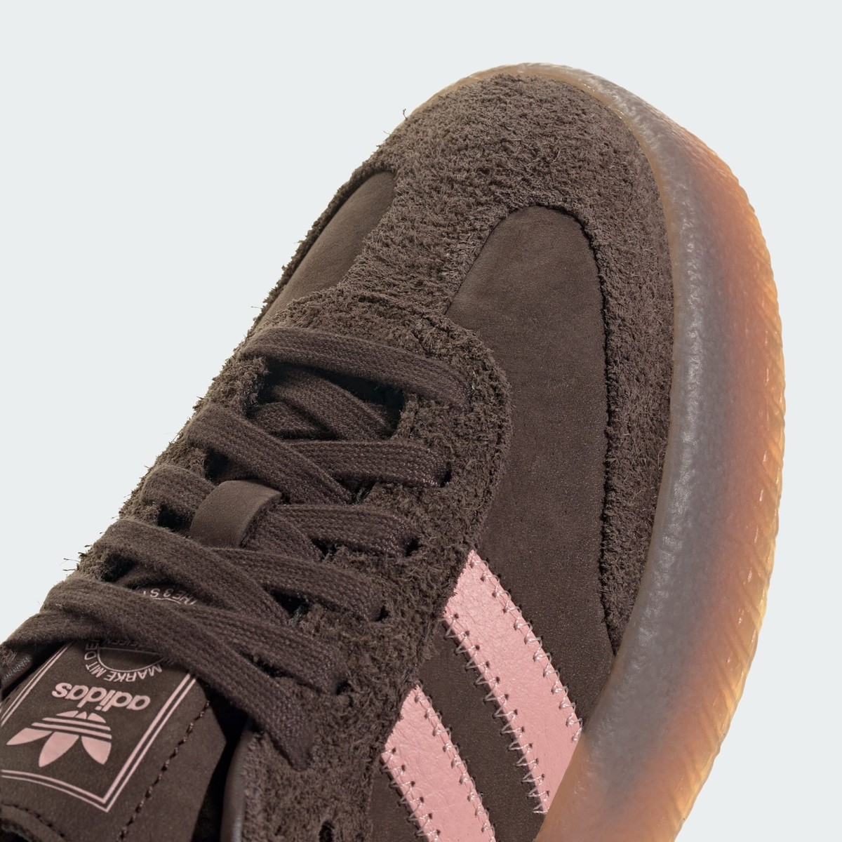 JI2744 adidas Originals Sambae Dark Brown Wonder Mauve Gum