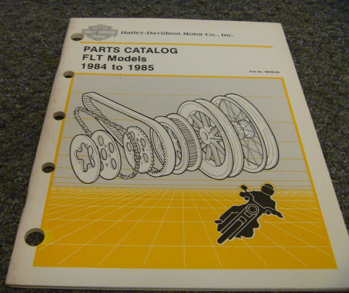 1984 Harley Davidson Electra Glide Classic Motorcycle Parts