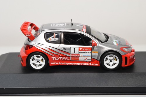 B21 1:43 IXO RAM208 PEUGEOT 206 WRC #1 RALLY CRITERIUM DES CEVENNES 2005 MIB - Foto 8 di 17