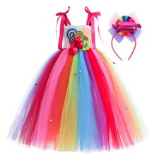 Children's Candy Princess Dress Halloween Party Girl Dress Cosplay Christmas