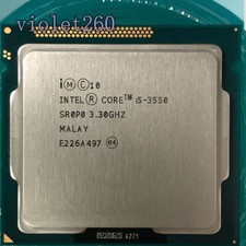 3rd Gen Intel Core i5-3550 LGA1155 CPU Processor Quad-Core SR0P0 3.3GHz 6MB 77W