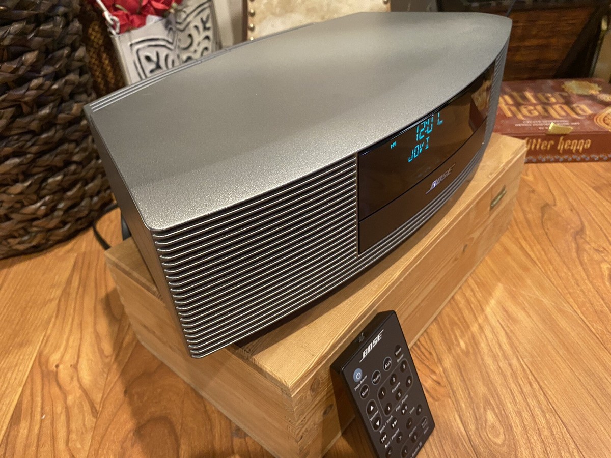 Bose Wave Radio III Silver W Touch Panel W Remote Bose Sound Bose Wave Radio III Silver W Touch Panel W Remote Bose Sound