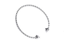 Wolf Wulf Frauen Torques Wikinger Halsreif 925er Silber Symbol Schmuck - NEU