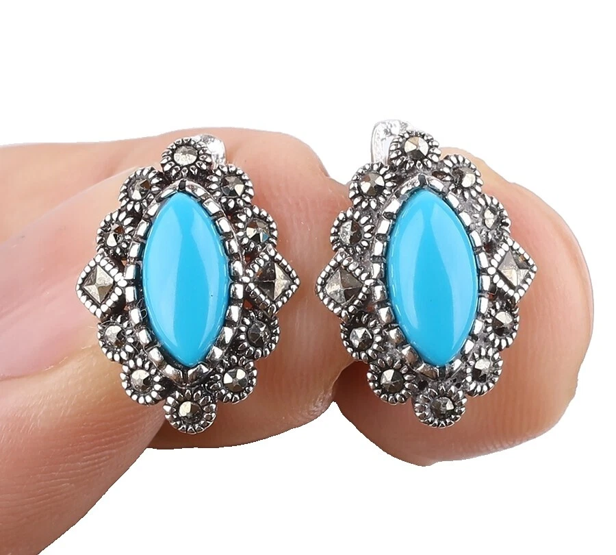 Turquoise Beauty Fashion Earrings
