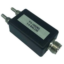 100W 1:4 HF Shortwave Antenna Balun QRP Mini Baluns M Type Interface Frequency