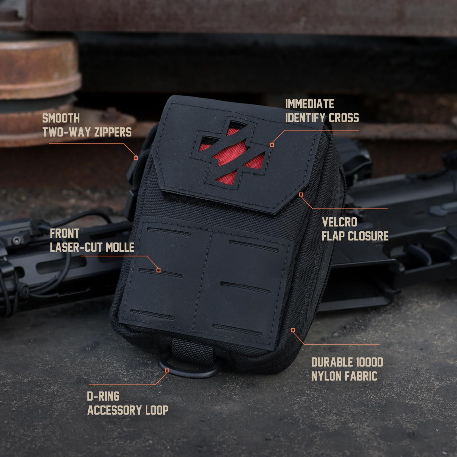 Tactical Waist Pack Molle EDC Tools Holder Medical Bag Hunting Accessories Pouch