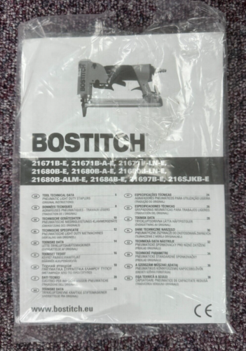 Stanley Bostitch 21671B-A-E Pneumatic Automatic Stapler ⭐ - Picture 6 of 9