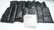 New Lot of 14 Kwik-Covers 36" 3 Feet Round Fitted Plastic Table Covers Black