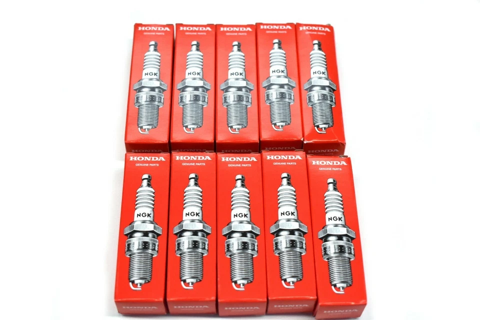 x10 NGK BR8EG Spark Plug 82-04 CR250R CR500R 82-83 CR480R 10 Pack Honda OEM#B224 - Image 4 of 4