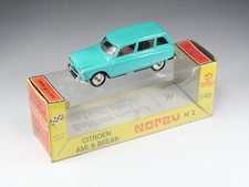 NOREV - 2 - Citroen Ami 6 Break - Vert Turquoise - En boite