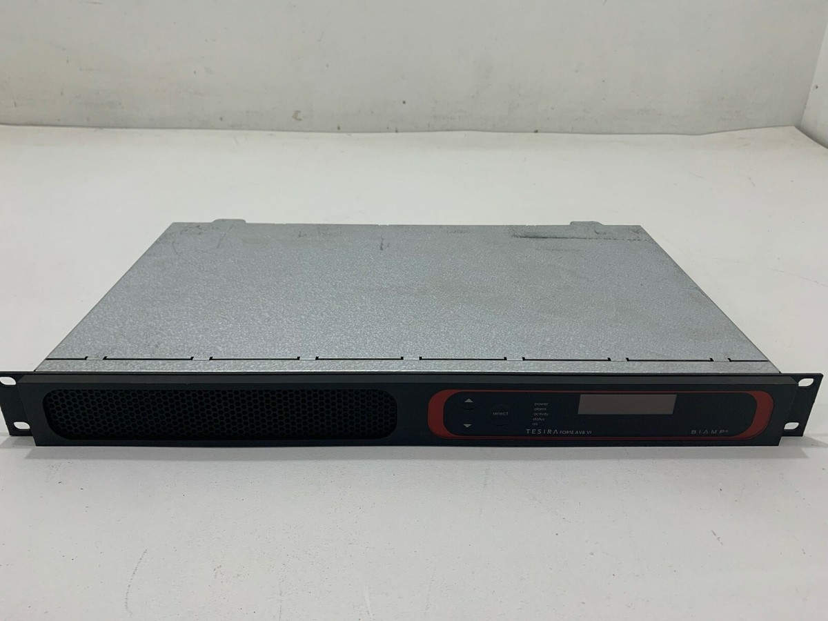 Biamp TesiraForte AVB VI digital audio server | eBay