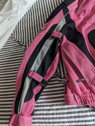 NITRO RACING ladies padded mesh jacket HOT PINK XL Motorcycle - Bild 3 von 15
