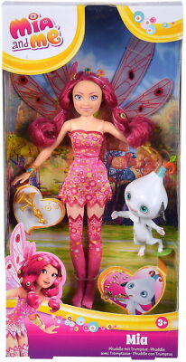 Simba Puppe Mia and me Ankleidepuppe Mia und Phuddle 23cm 109483042
