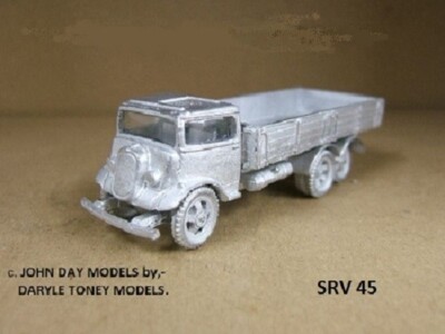 1:76 00/4mm JOHN DAY WHITE METAL KIT  SRV 45 FORD BBE SIX WHEELER LORRY 1935- 37