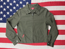 Dickies Girl Womens Jacket Green Windbreaker Made In Usa 90s Vintage Skater M