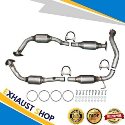 #ad RightLeft Catalytic Converter Fit 2007 2011 Toyota Tundra 4.0L amp; 4.7L 145.7 quot;WB $201.98