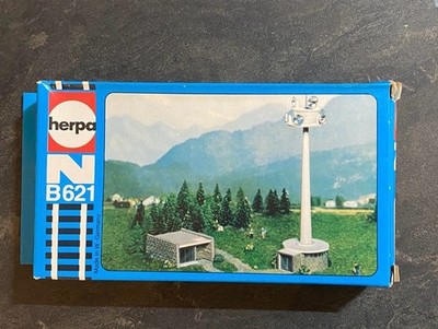 Spur N Herpa B 621 Funkturm Sendemast Bausatz Ungebaut B621 Turm