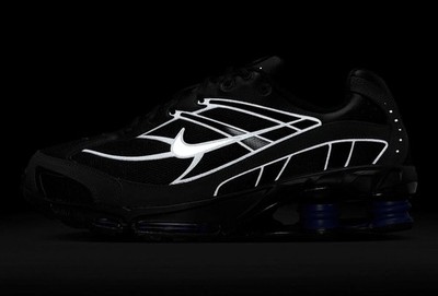 Nike Shox Ride 2 Black Metallic Silver Deep Royal Blue IM5999-010
