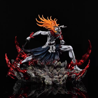 #ad #ad Anime BLEACH Kurosaki Ichigo Figure Model Toy 22cm Statue Collectible Xmas Gift $66.42