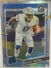 Daiyan Henley 2023 Donruss Holo Base Rookie Card #263 - Chargers. rookie card picture