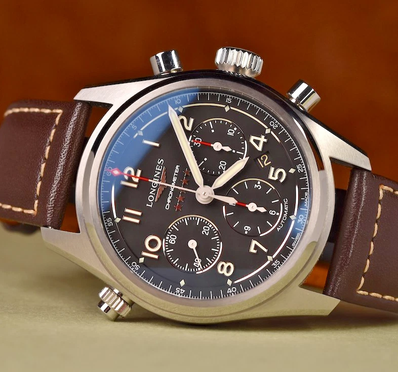 LONGINES Herren SPIRIT CHRONOGRAPH black 42mm  Ref.  L3.820.4.53.0  FULL SET - Bild 1 von 1