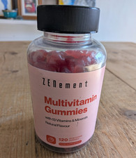 ZENement Multivitamin Gummies 13 Vitamins & Minerals 120 Vegetarian Natural