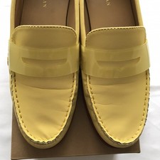 Cole Haan Monroe Penny Loafer Yellow 7.5 B Sunlight Reflective in Orig Box
