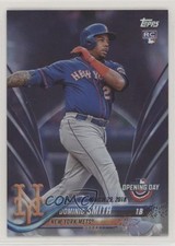 2018 Topps Opening Day Rainbow Purple Foil Dominic Smith #119 09gu