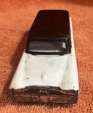 Vintage Ford Mercury Friction Toy Car Station Wagon 1960's Made In Japan White