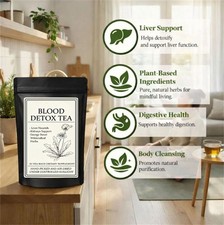20 Bags Jamaican Healing Garden Blood Detox Tea, Chef Tijani Blood Detox Tea