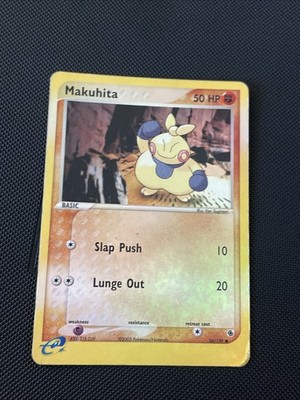Makuhita 56/109 Ruby and Sapphire Reverse Holo