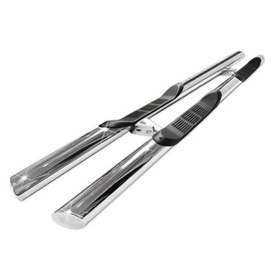 Running Boards with Side Tubes for Mercedes Vito (W447) Short 2014- Chrome Polished