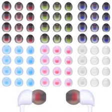 36 Pairs Ear Bud Tips Silicone Earbud Tips Ear Tip for in-Ear Headphones with...